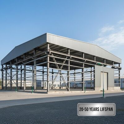 PTFE Sail Finishing Steel Structure Workshop Normas de processo CE Fácil de aplicar Sistemas de construção industrial personalizáveis