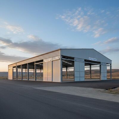 Armazém de Estrutura de Aço Q235 com Projeto de Carga Sísmica e Vida Útil de 50 Anos para Estabilidade Estrutural