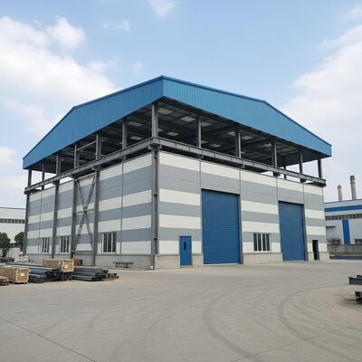Galvanize Or Painted Metal storage facility equipped with Strong Weather Resistance ensuring protection against corrosion and weather damage