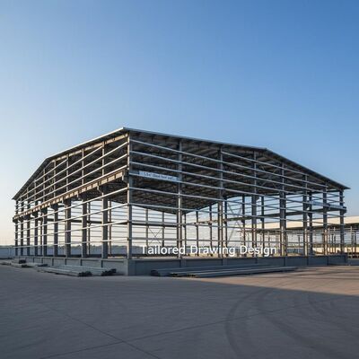 Armazém de Estrutura de Aço Q235B com Porta Deslizante Adequado para Edifícios de Ginásio Durável e Fácil de Montar