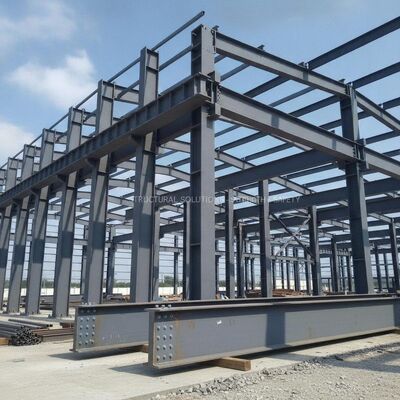 Estrutura Metálica de Aço Laminado a Quente Edifício Fornecendo Soluções Estruturais Sem Comprometer a Resistência ou a Segurança