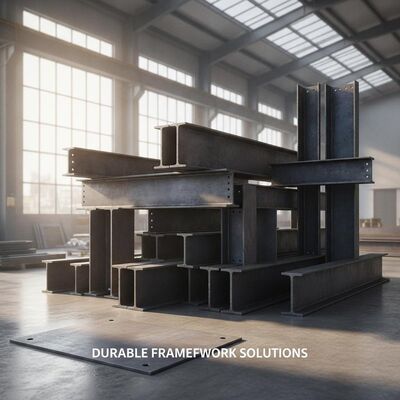 Edifício de aço estrutural de longa duração, fabricação laminada a quente, oferecendo estrutura durável para diversos requisitos de construção