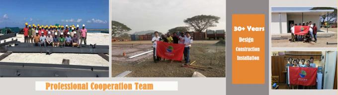 Casas de aço com estrutura ecológica para várias fábricas e armazéns 7