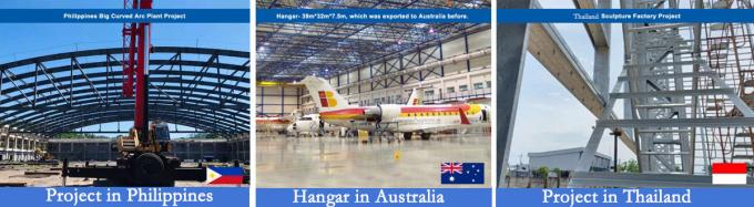 Casas de aço com estrutura ecológica para várias fábricas e armazéns 12